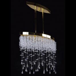 Люстра Art Glass NORICA II. NICKEL CE