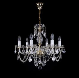 Люстра Art Glass A 0001/06/30 NICKEL CE