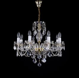 Люстра Art Glass A 0001/08/20 LIGHT PATINA CE