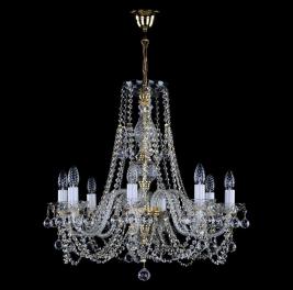 Люстра Art Glass ANDULA VIII. FULL CUT WHITE CE