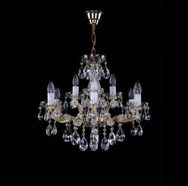 Люстра Art Glass MARIA TEREZIA 26 LIGHT PATINA VA-PE CE