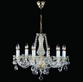 Люстра Art Glass RADKA VI. FULL CUT R14 WHITE CE