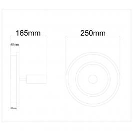 Спот Arte Lamp Tommy A2607AP-20GO