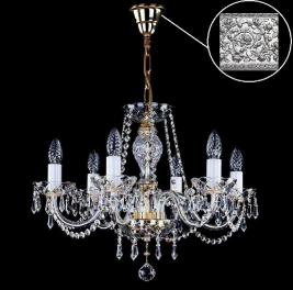 Люстра Art Glass A 0002/05/30 NICKEL CE