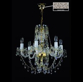 Люстра Art Glass SULIKA VI. NICKEL CE