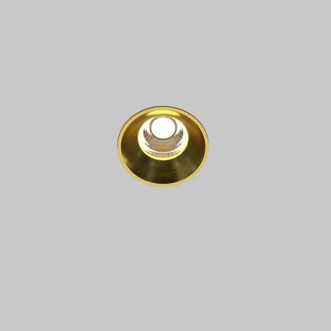 Точечный светильник Maytoni Technical Downlight 3000K Round DL058-7W3K-TRS-BS