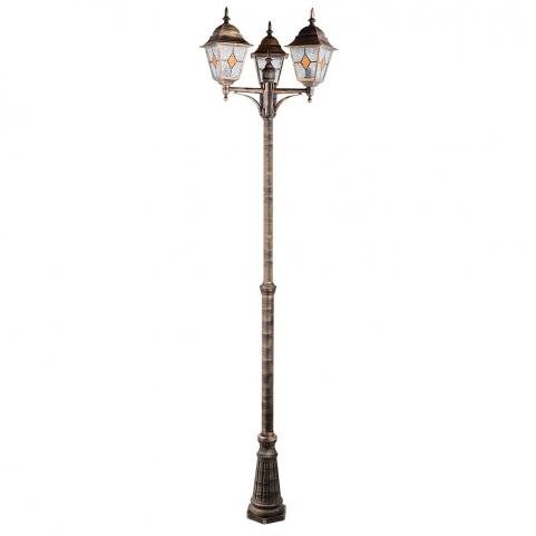 Уличный фонарь Arte Lamp Madrid A1542PA-3BN