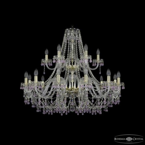 Люстра Bohemia Ivele Crystal  1410/12+6/360/2d G V7010