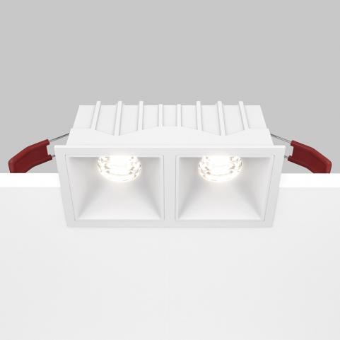 Точечный светильник Maytoni Technical Alfa LED DL043-02-10W4K-D-SQ-W