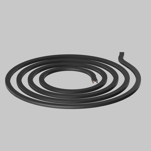 Шинопровод Maytoni Elasity TRX160-1110B, гибкий черный 10м