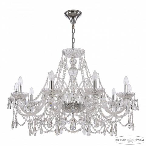 Люстра Bohemia Ivele Crystal  1411/10/360 Ni