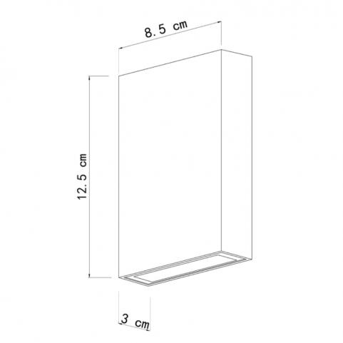 Настенный уличный светильник Arte Lamp Algol   A2750AL-2BK