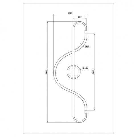 Бра Arte Lamp Klimt A2850AP-13BK