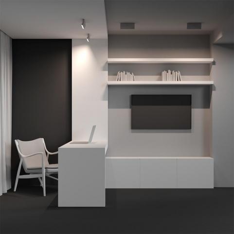 Потолочный светильник Maytoni Technical Ceiling Basis Rot C133CL-12W4K-W