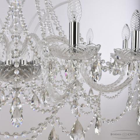 Люстра Bohemia Ivele Crystal  1411/10/360 Ni