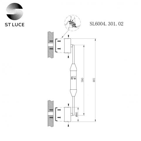 ST Luce Бра ST-Luce Olbia SL6004.301.02