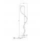Торшер Arte Lamp Klimt A2850PN-35PB
