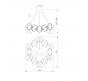 Подвесной светильник Eurosvet Uma 90169/12 медь