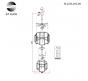 ST Luce Люстра ST-Luce Cosenza SL1234.203.08