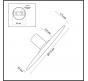 Настенно-потолочный светильник Odeon Light Stoflake 5078/45L