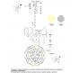 Люстра Arte Lamp Mallika A4077LM-6GO