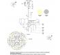 Люстра Arte Lamp Mallika A4077LM-10GO