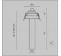 Встраиваемый спот Maytoni Technical Ceiling 3000K Focus T C140RS-L200-7W3K-B