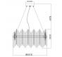 Светильник подвесной Arte Lamp Acapulco A1007SP-12GO